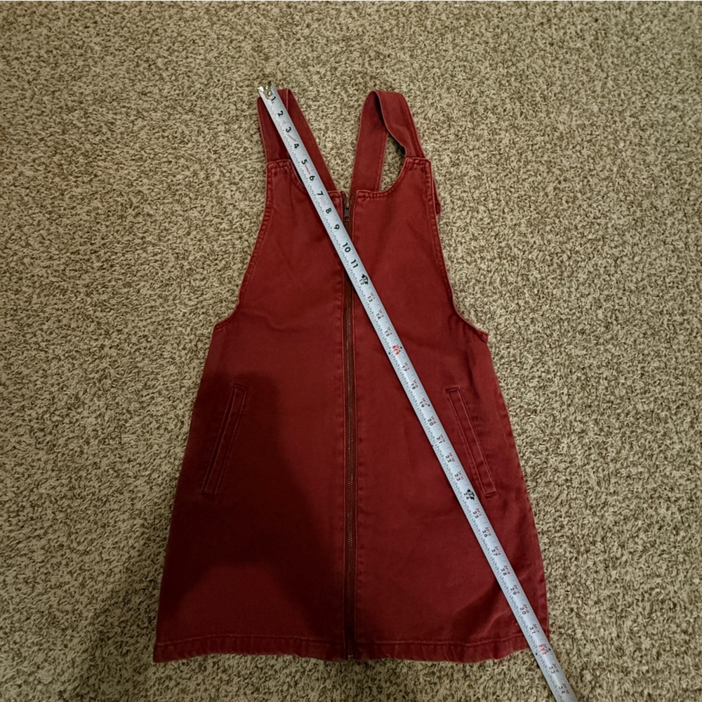 Forever 21 Denim Red Dress